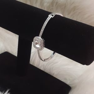 Silver tone bracelet